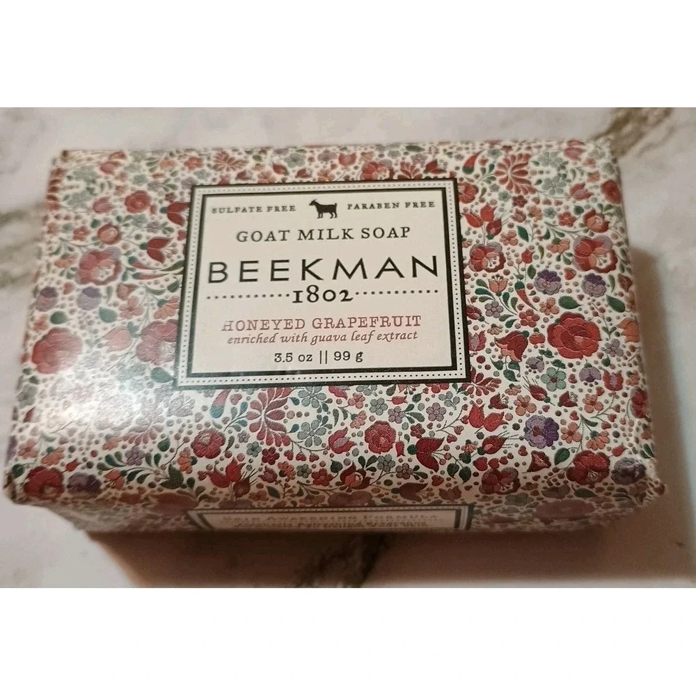 NEW Beekman 1802 Honeyed Grapefruit Goat Milk Hand Cream Bar Soap‎ Lip Balm